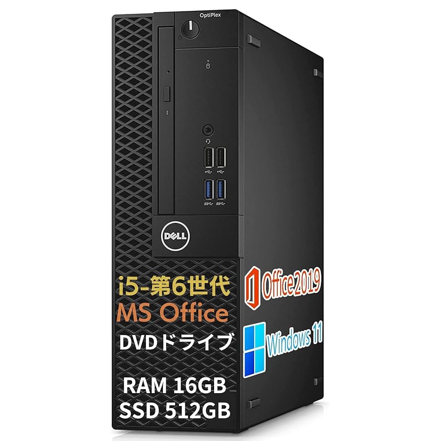 Amazon.co.jp: 【整備済み品】デル デスクトップPC 3040又3050又